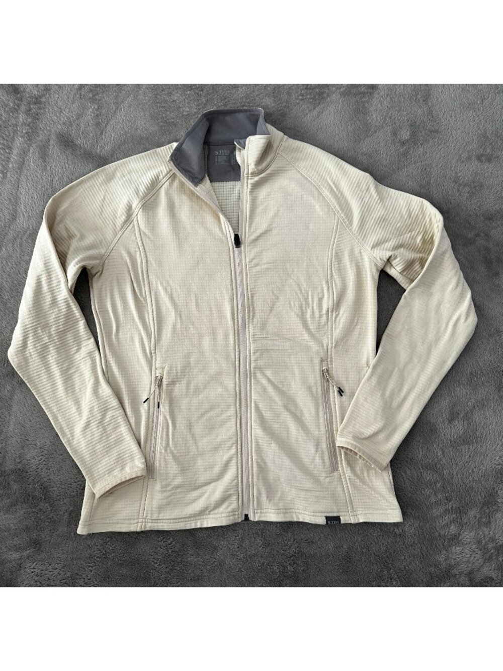 5.11 Tactical Cream Full Zip Jacket Women's SMALL